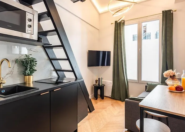 Studio Elegant Esprit Loft Avec Ac